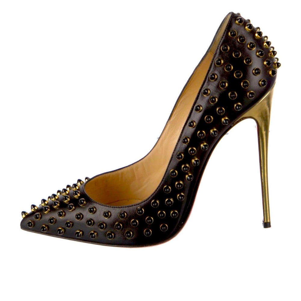 Christian Louboutin
Leather Studded Accents Pumps
Women's Size: 10 | US10, IT40